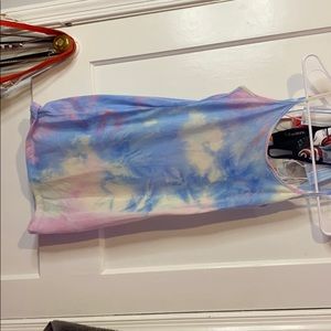 Watercolor dress from shein
